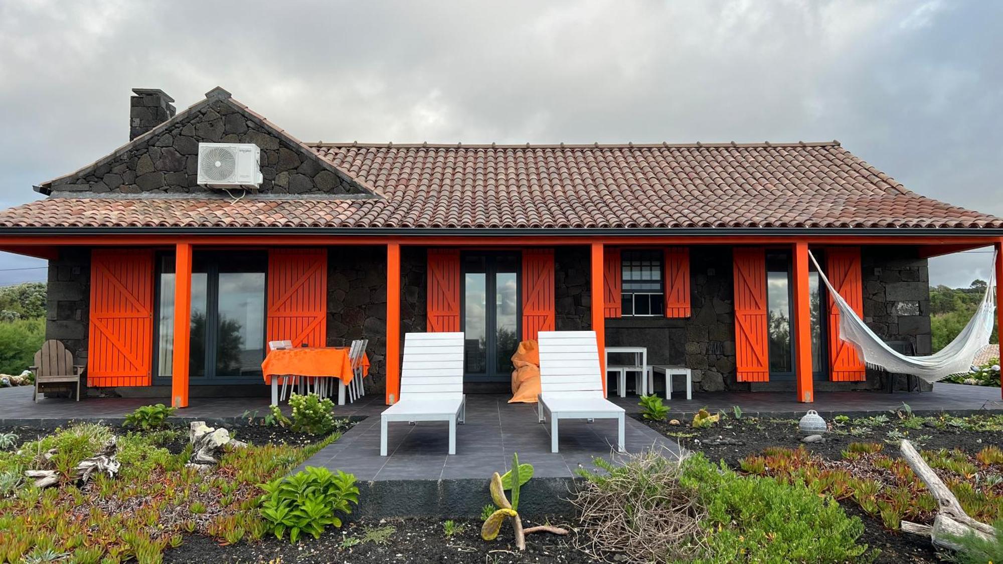 マダレナ Casa Baleia Laranja Ocean-Frontヴィラ エクステリア 写真